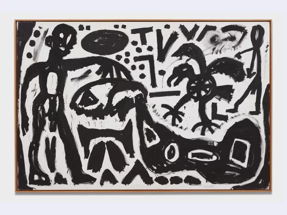 A.R. Penck — Skizze