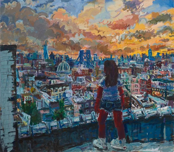 Todd Bienvenu — Brooklyn in the Front, Manhattan in Back