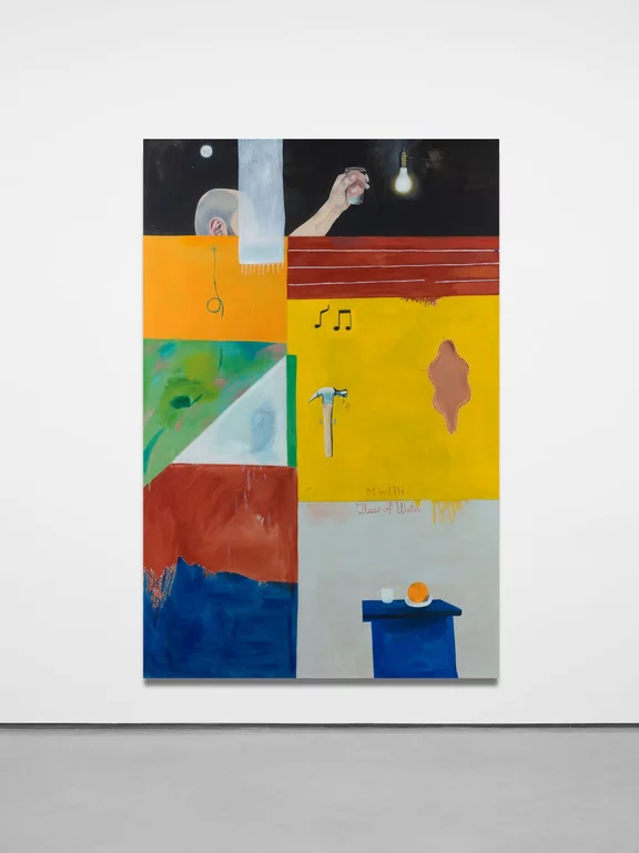 Michael Hilsman — 'M.' With Glass of Water