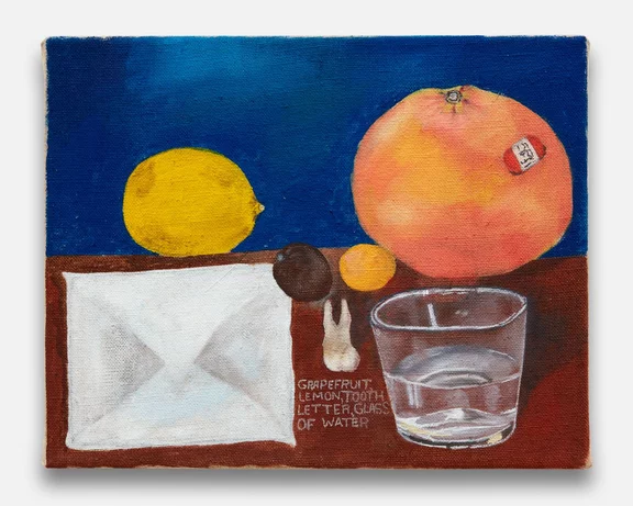 Michael Hilsman — Grapefruit, Lemon, Tooth, Letter, Glass of Water