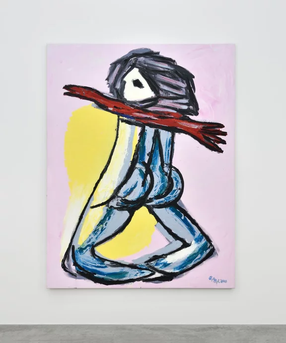 Karel Appel — Standing Nude