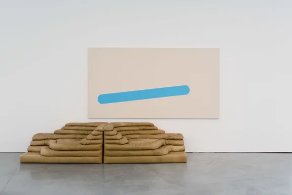 John M Armleder — Smoothie II (furniture sculpture)