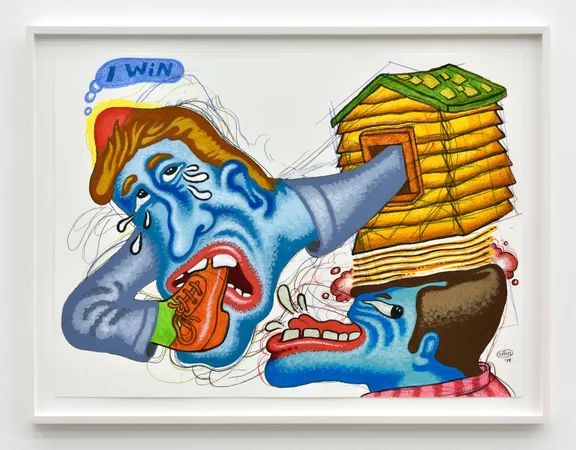 Peter Saul — Argument