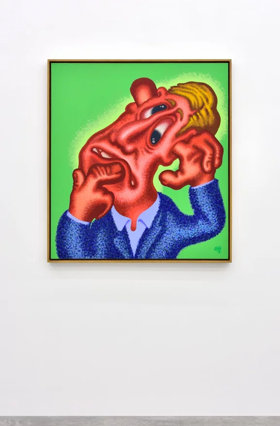 Peter Saul — He Forgot Something