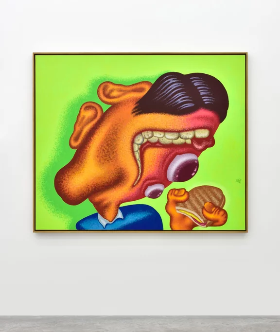 Peter Saul — This Is Not the Sandwich I Ordered