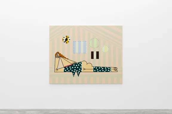 Farah Atassi — Lying woman with Red Hair