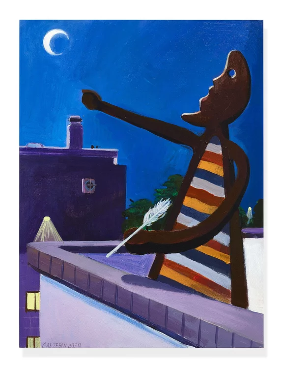 Cai Zebin — Fictional Image - Moonlight and Poet