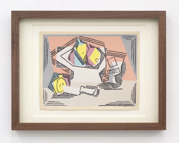Pablo Picasso — Verre et compotier