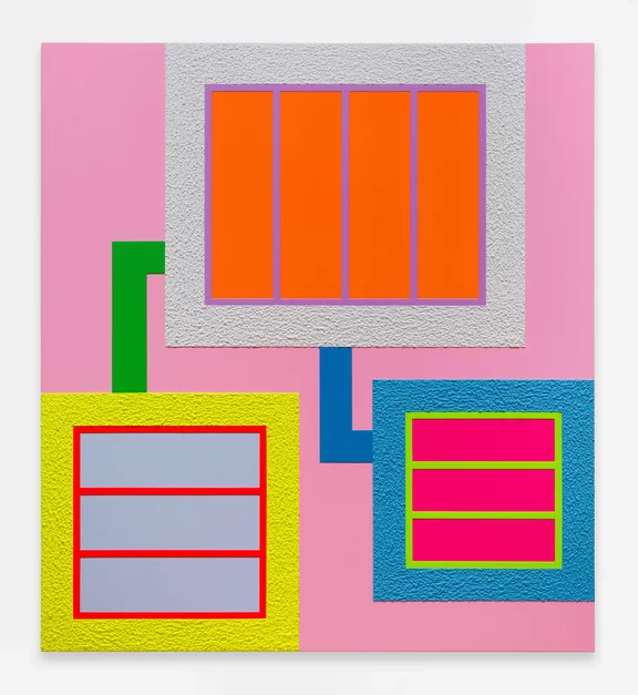 Peter Halley — Rushed