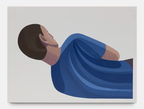 Geoff McFetridge — Figure Sleeping Outside Clipped