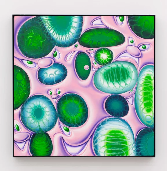 Kenny Scharf — Green'N Pink