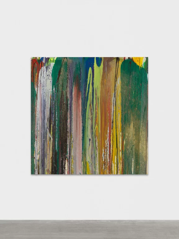 John M Armleder — Left Curve