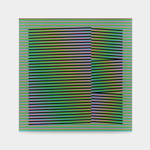 Cruz-Diez — Induction Chromatique N°212