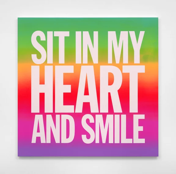 John Giorno — SIT IN MY HEART AND SMILE