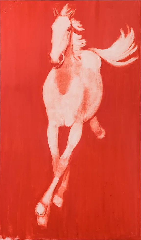 Joe Andoe — Untitled (after Xu Beihong) 1/12/22