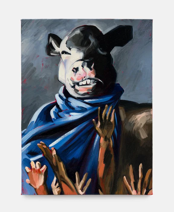 Sam McKinniss — L'Adoration du veau (after Picabia)