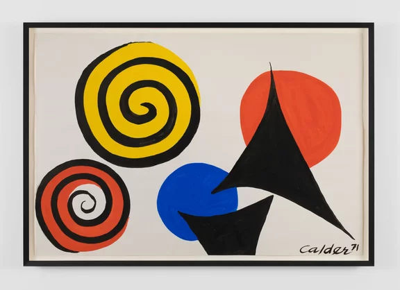 Alexander Calder — Stretching Triangles
