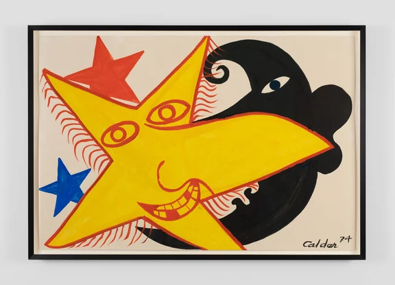 Alexander Calder — Yellow Starface