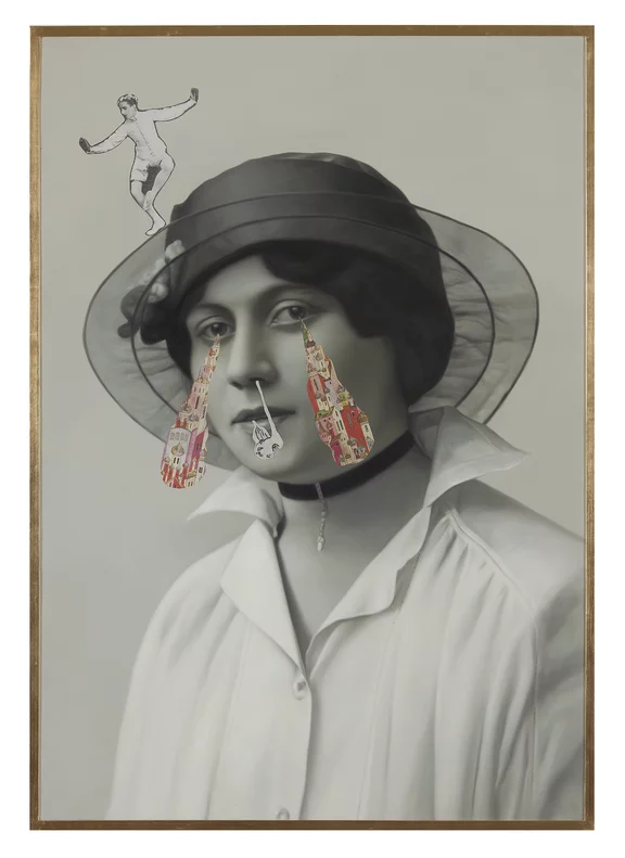 Francesco Vezzoli — Olga Forever (Olga Khokhlova, ca. 1917)