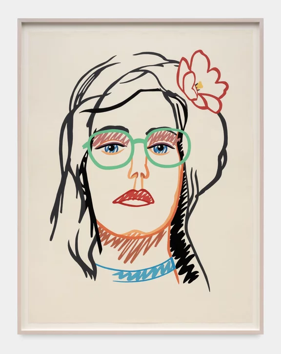 Tom Wesselmann — Nancy (with Flowers and Choker)