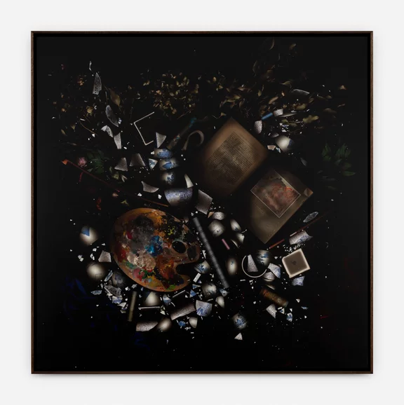 Oliver Beer — Recomposition (The Feast of the Gods, after Giovanni Bellini)