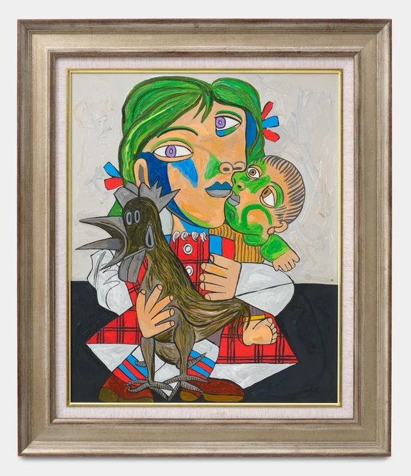 Keiichi Tanaami — Pleasure of Picasso - Mother and Child No.441