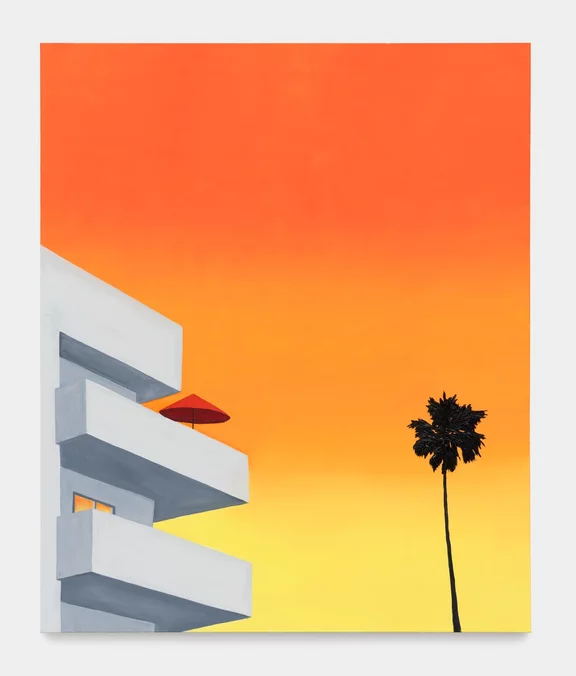 Alec Egan — Building and palm