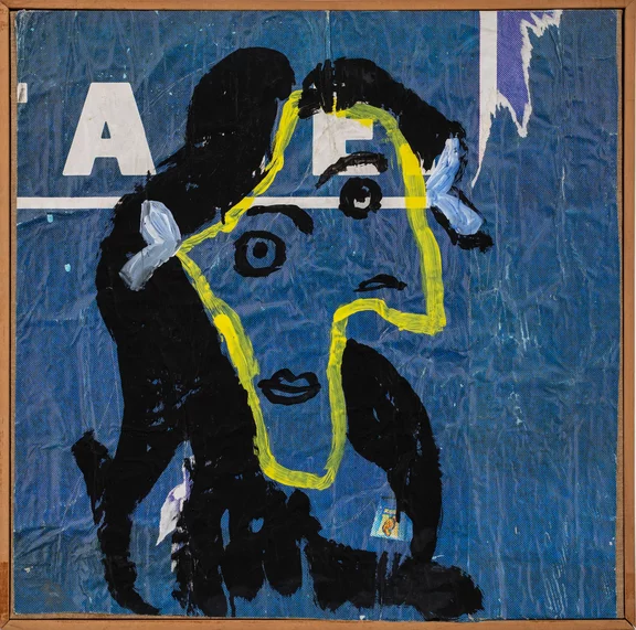 Mimmo Rotella — Picasso