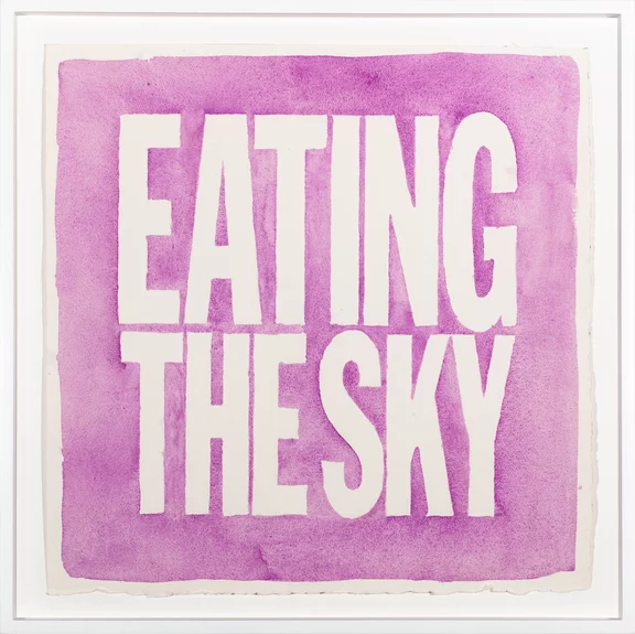 John Giorno — EATING THE SKY