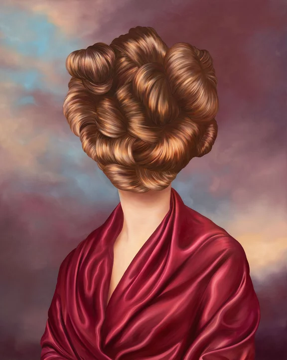Ewa Juszkiewicz — Portrait in Carmine
