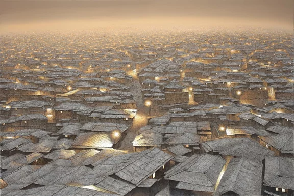 Youngju Joung — city-disappearing landscape