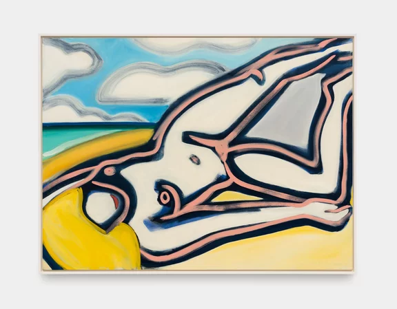 Tom Wesselmann — Blue Nude Drawing (10/29/99)
