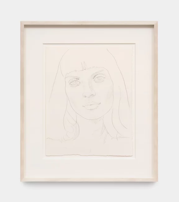 Tom Wesselmann — Drawing: Monica (Portrait)