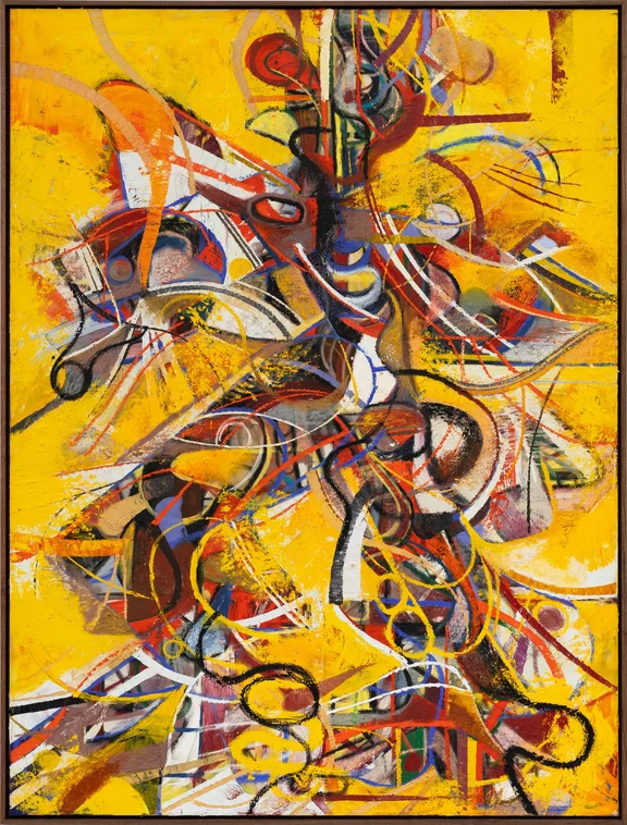 Zio Ziegler — Composition of figure reaching inward