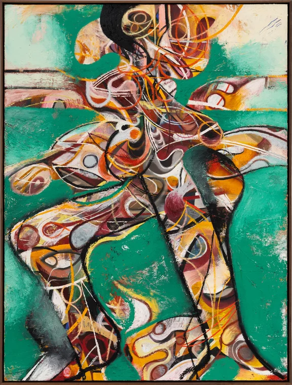 Zio Ziegler — Composition with heroic figure