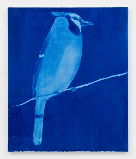 Joe Andoe — Untitled (Big Blue Jay) 6/12/21