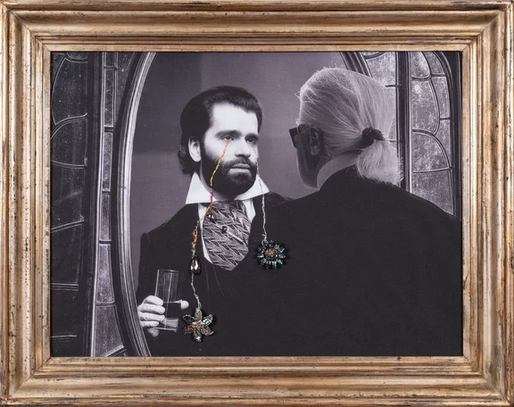 Francesco Vezzoli — KARL GOES TO MEMPHIS (BE GENTLE WITH ME)