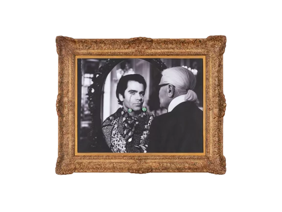Francesco Vezzoli — KARL GOES TO MEMPHIS (THE PROPER ORNAMENTS)