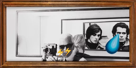 Francesco Vezzoli — KARL GOES TO MEMPHIS (YOUR KISSES ARE WASTED ON ME)