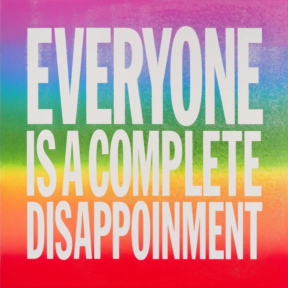 John Giorno — EVERYONE IS A COMPLETE DISAPPOINTMENT