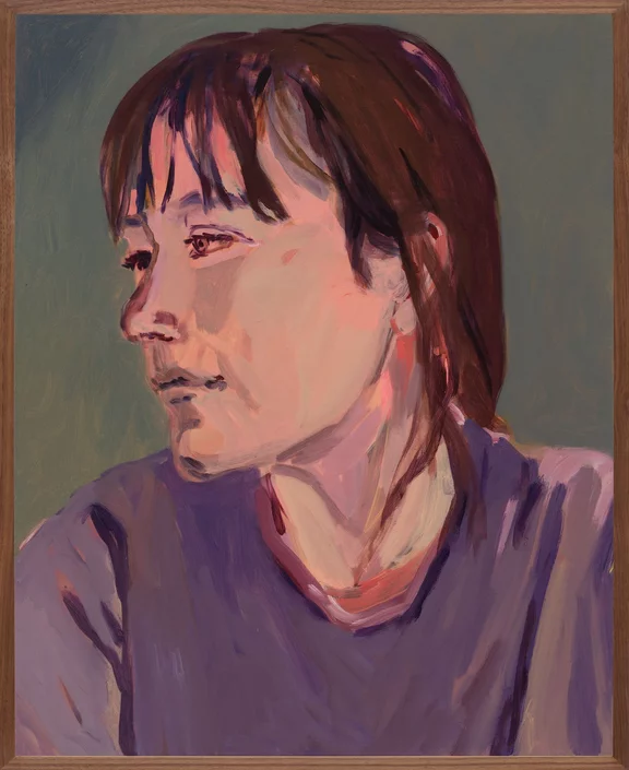 Claire Tabouret — Self Portrait (Looking at You)