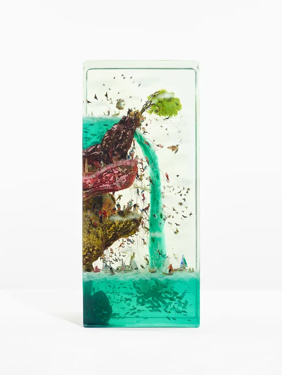 Dustin Yellin — The Habit of Nature (Study 2)