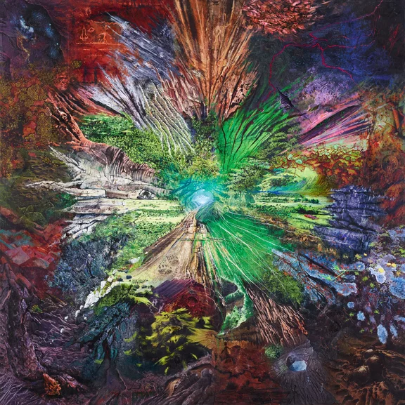 Dustin Yellin — Werner's Crater