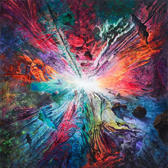 Dustin Yellin — The Old Mimoid 2