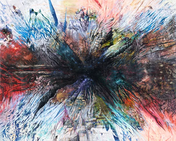 Dustin Yellin — Leap Before You Look