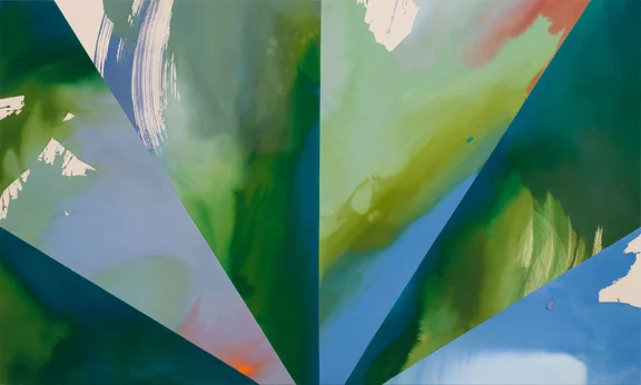 Heather Day — Green Fan