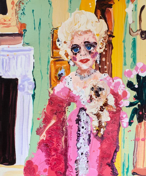 Genieve Figgis — Lady with a dog