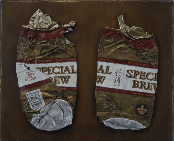Gavin Turk — Painted bronze III