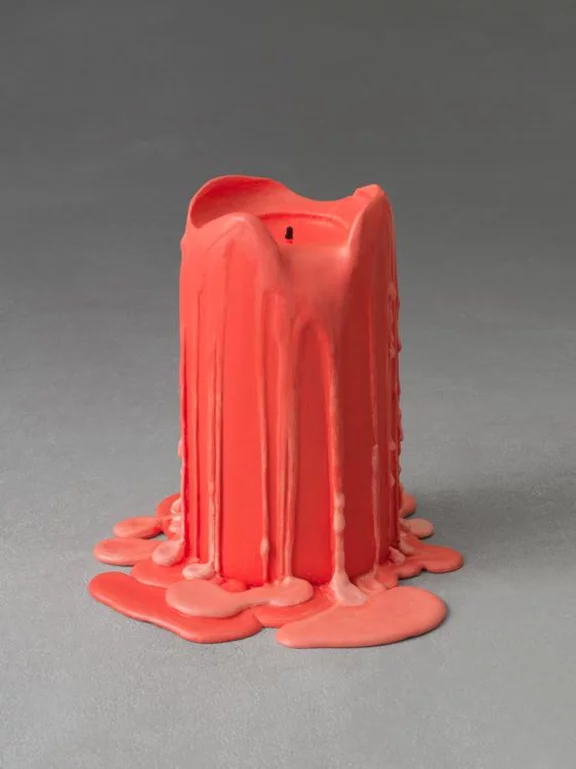 Ugo Rondinone — still.life (pale pink candle)