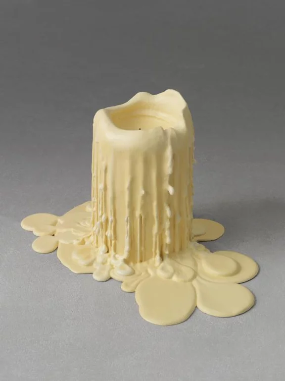 Ugo Rondinone — still.life (beige candle)